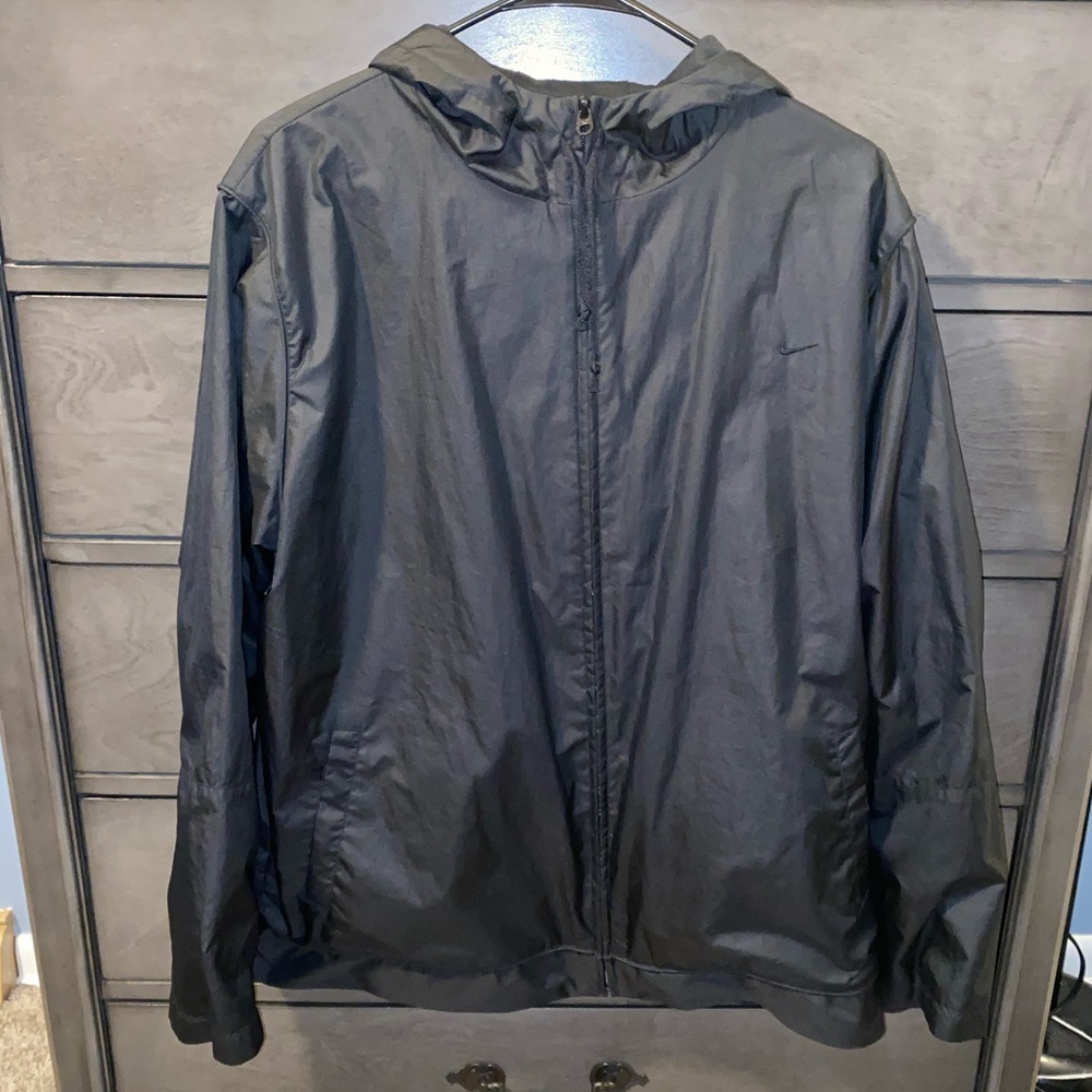 Nike Black Windbreaker Jacket